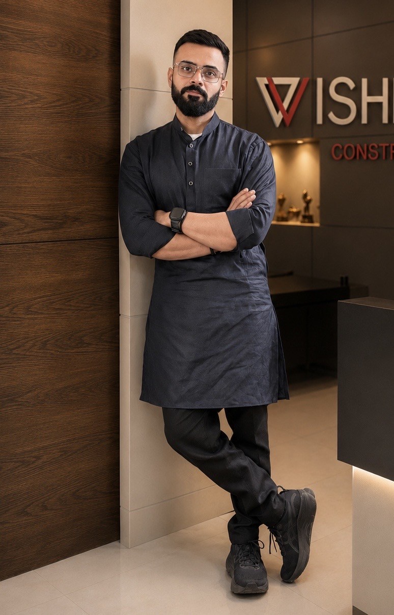 Vishrut Tripathi, Founder, Vishrut Constructions