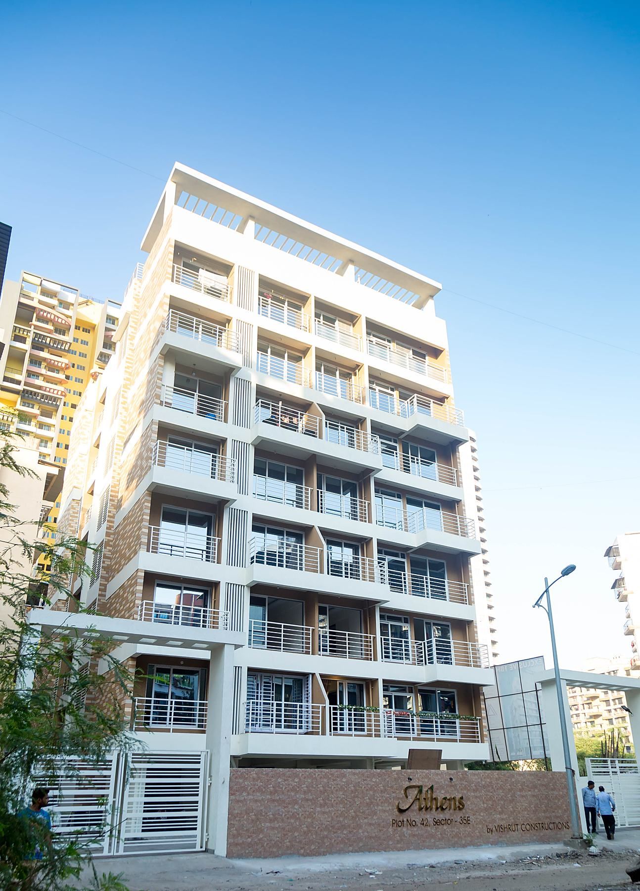 Front elevation, Kharghar