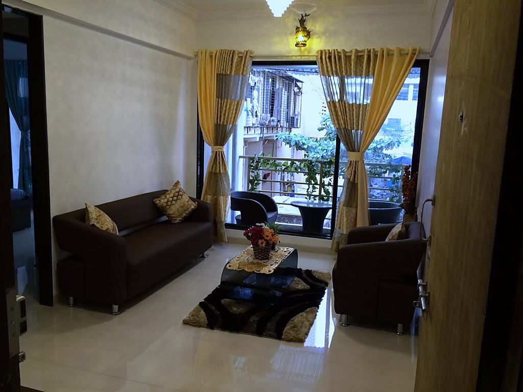 A resident’s living room