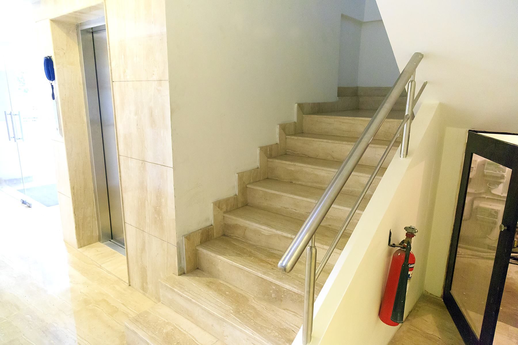 Marble staircase