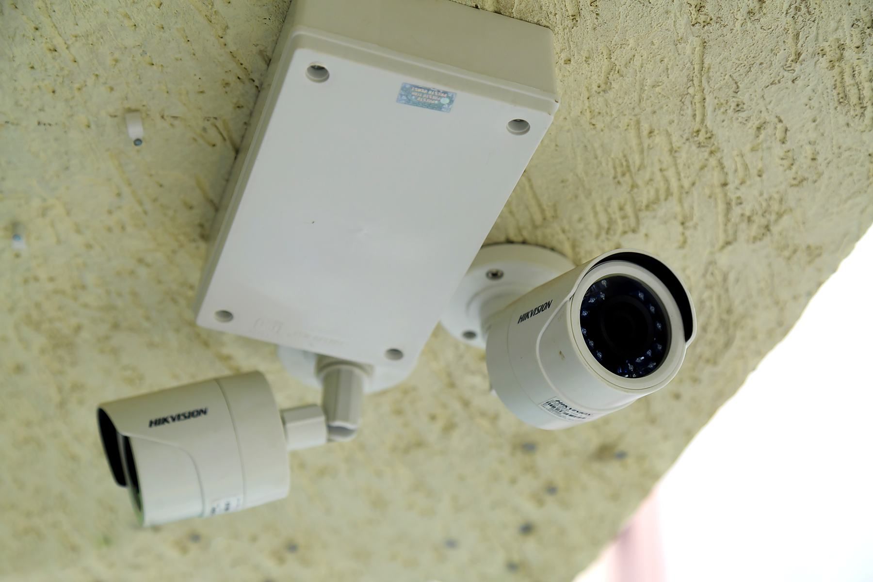 CCTV at the boundary