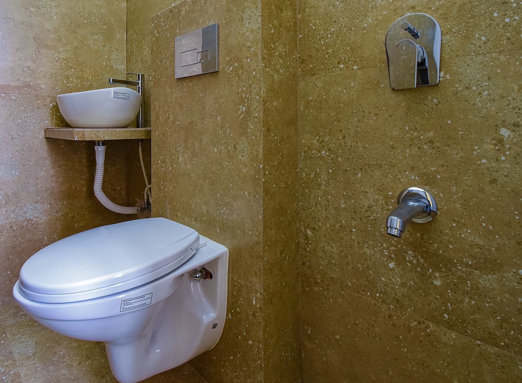 Bathroom, wall-hung fittings