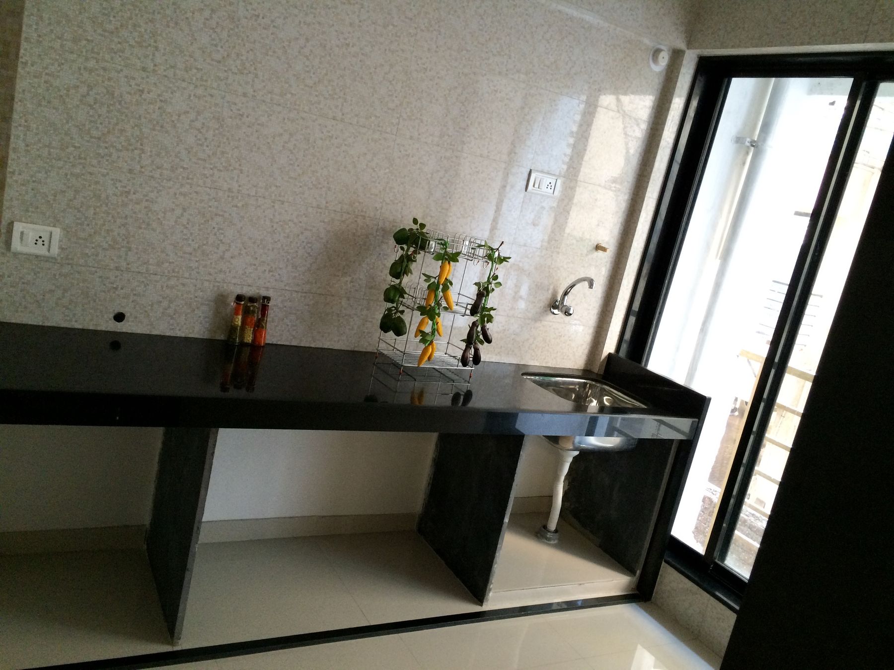 Kitchen by the window
