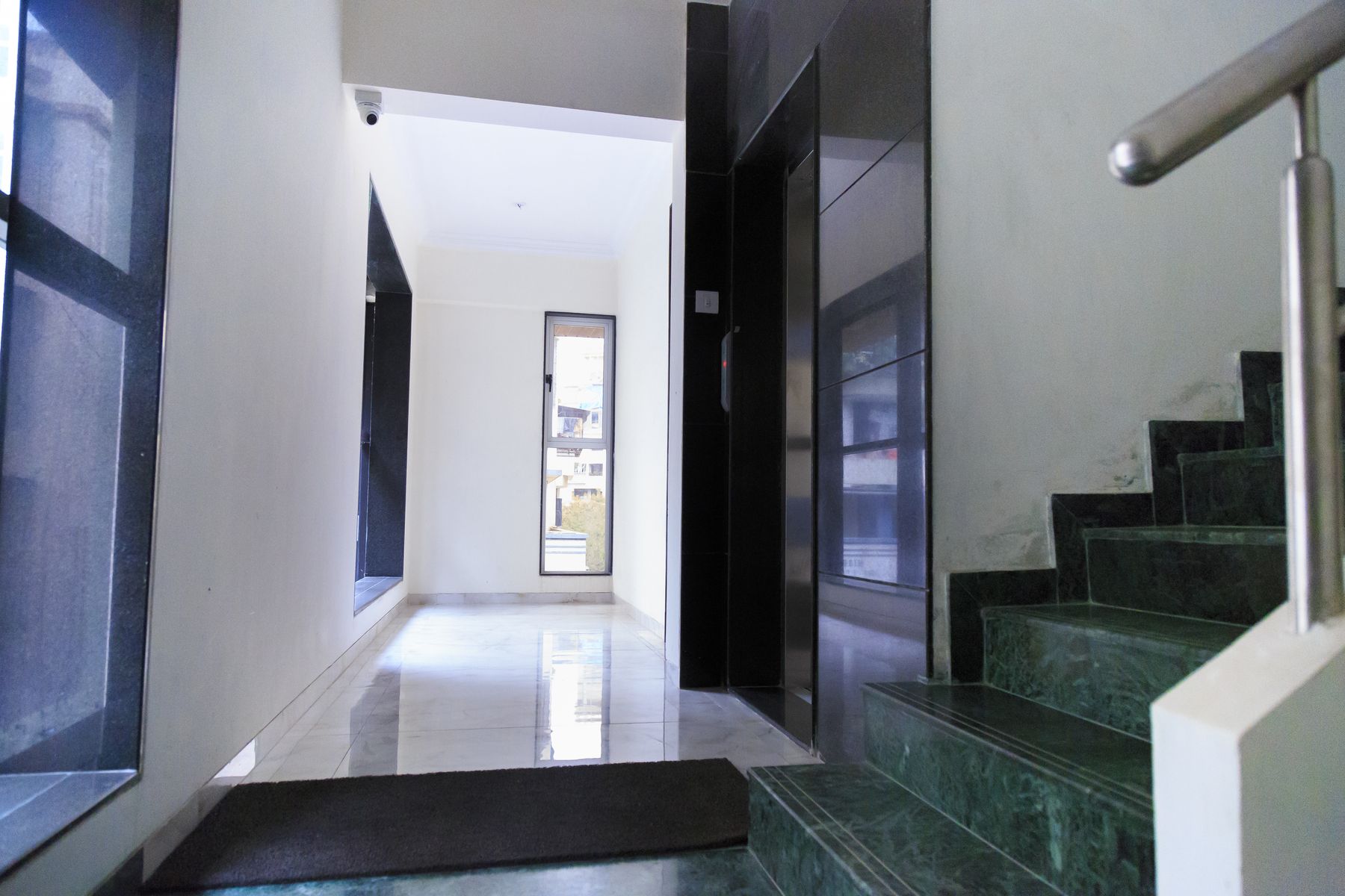 Stair and lift landing