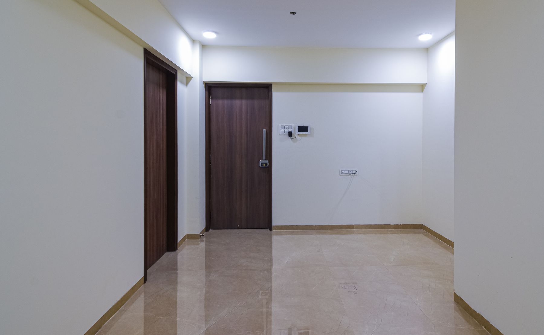 Living room at handover
